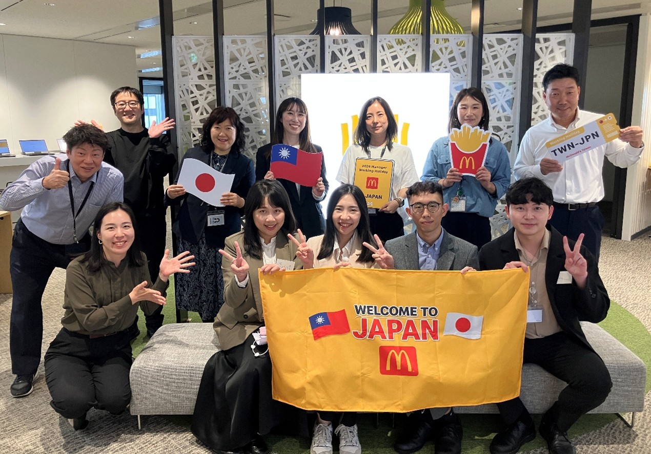 日本的夥伴以最熱情的方式歡迎台灣的麥胞團隊的到來。